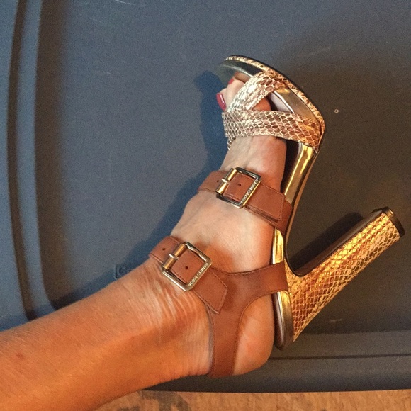 Vince Camuto acie saddle brown NWT 6.5 - Picture 5 of 8